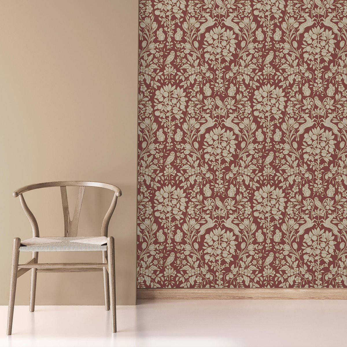 Обои Aura Archives vol.1 by Crown M1685 10,05×0,52 фото в интерьере