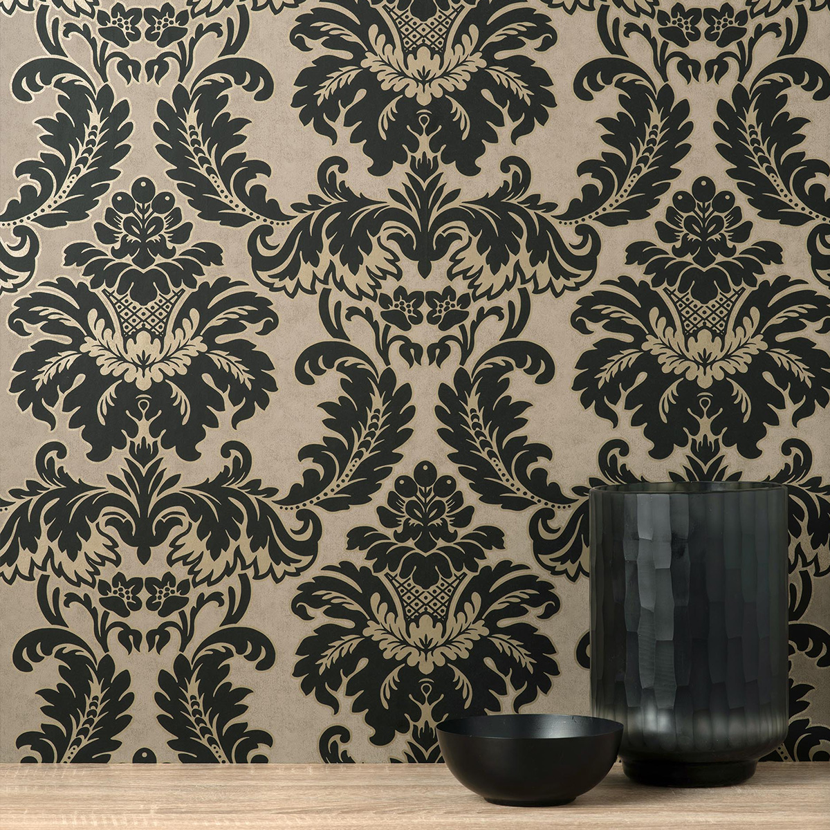 Обои Aura Archives vol.1 by Crown M1703 10,05×0,52 фото в интерьере