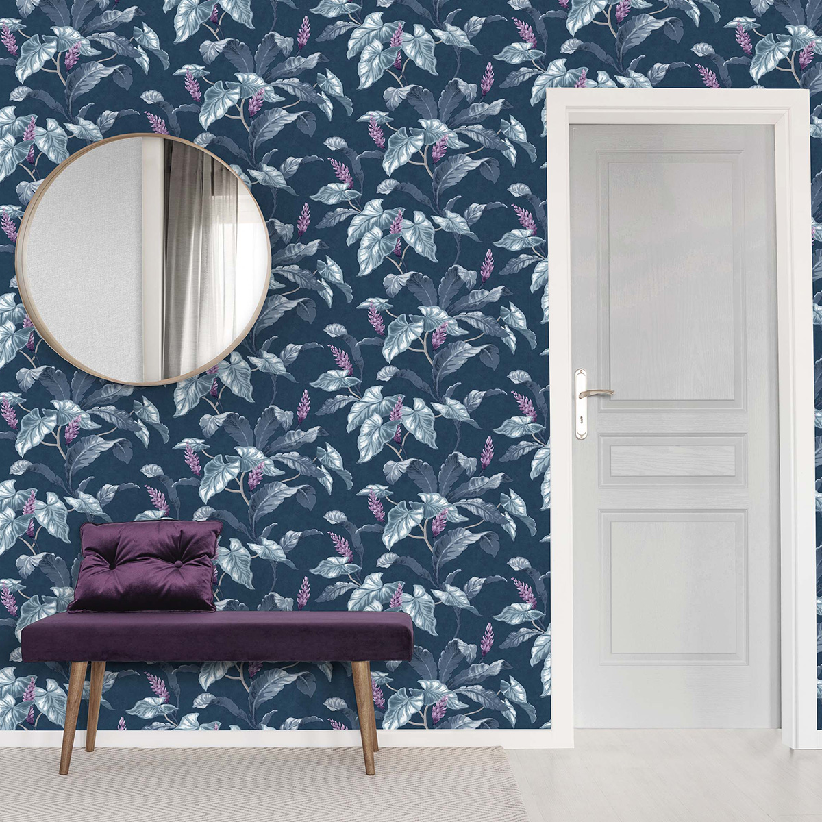 Обои Aura Archives vol.1 by Crown M1693 10,05×0,52 фото в интерьере