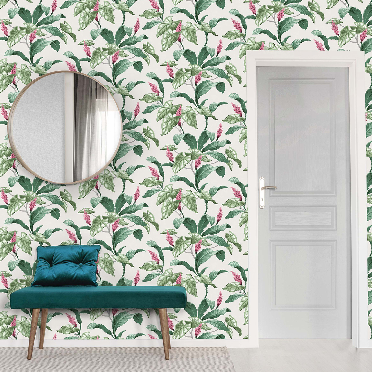 Обои Aura Archives vol.1 by Crown M1692 10,05×0,52 фото в интерьере