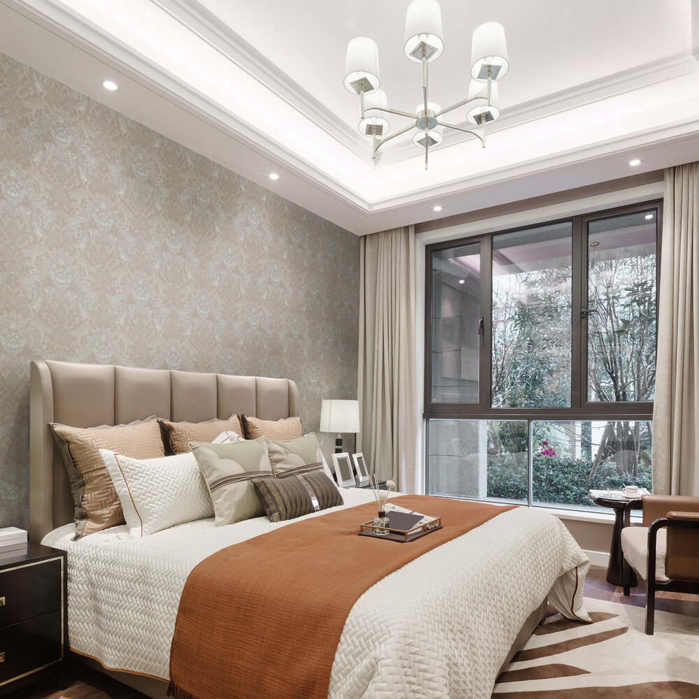 Обои Loymina Русская классика Имперский дамаск Ru2 002/1 10,05×1 фото в интерьере