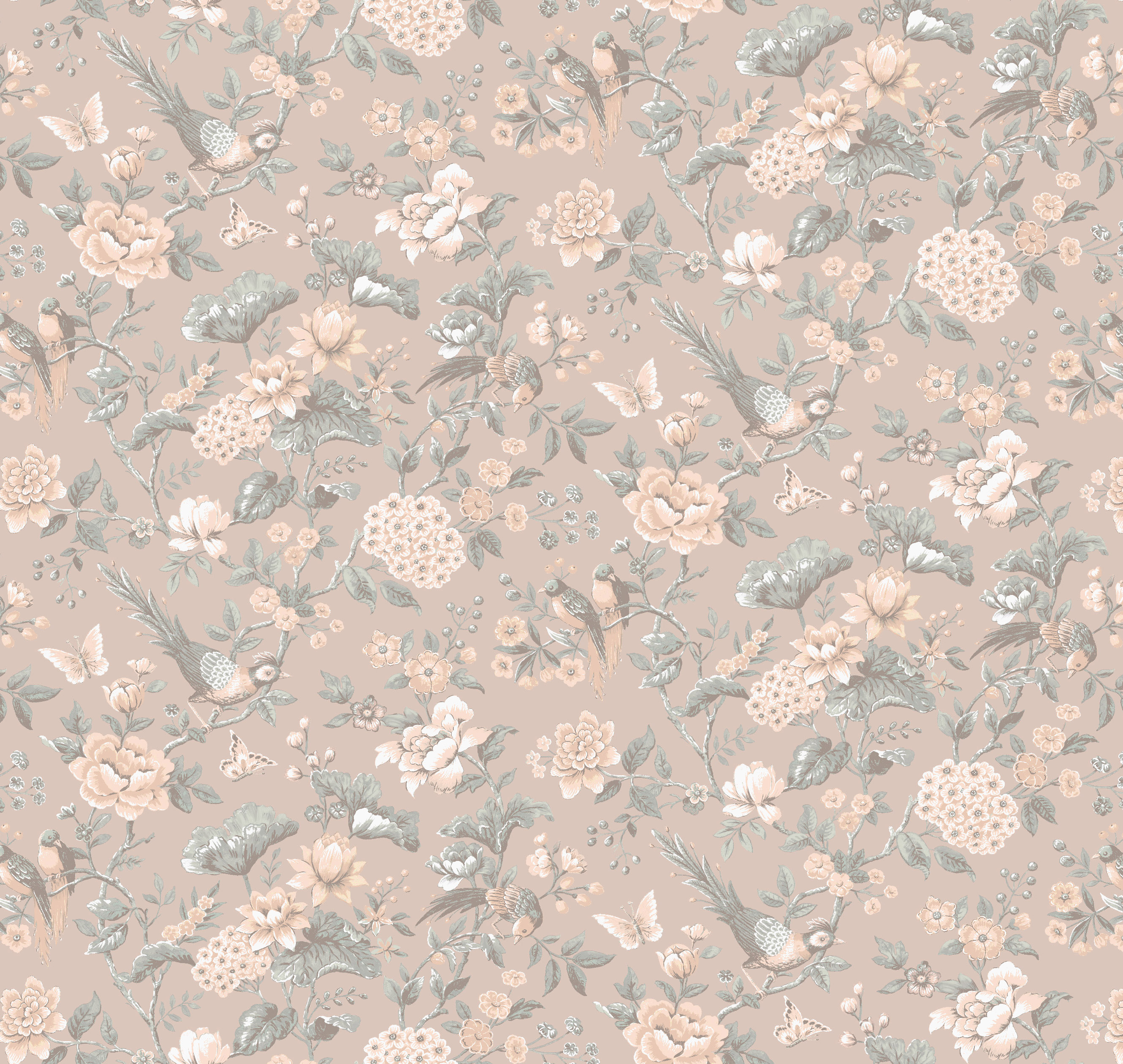 Обои Loymina Русская классика Райские птицы Ru3 002 10,05×1