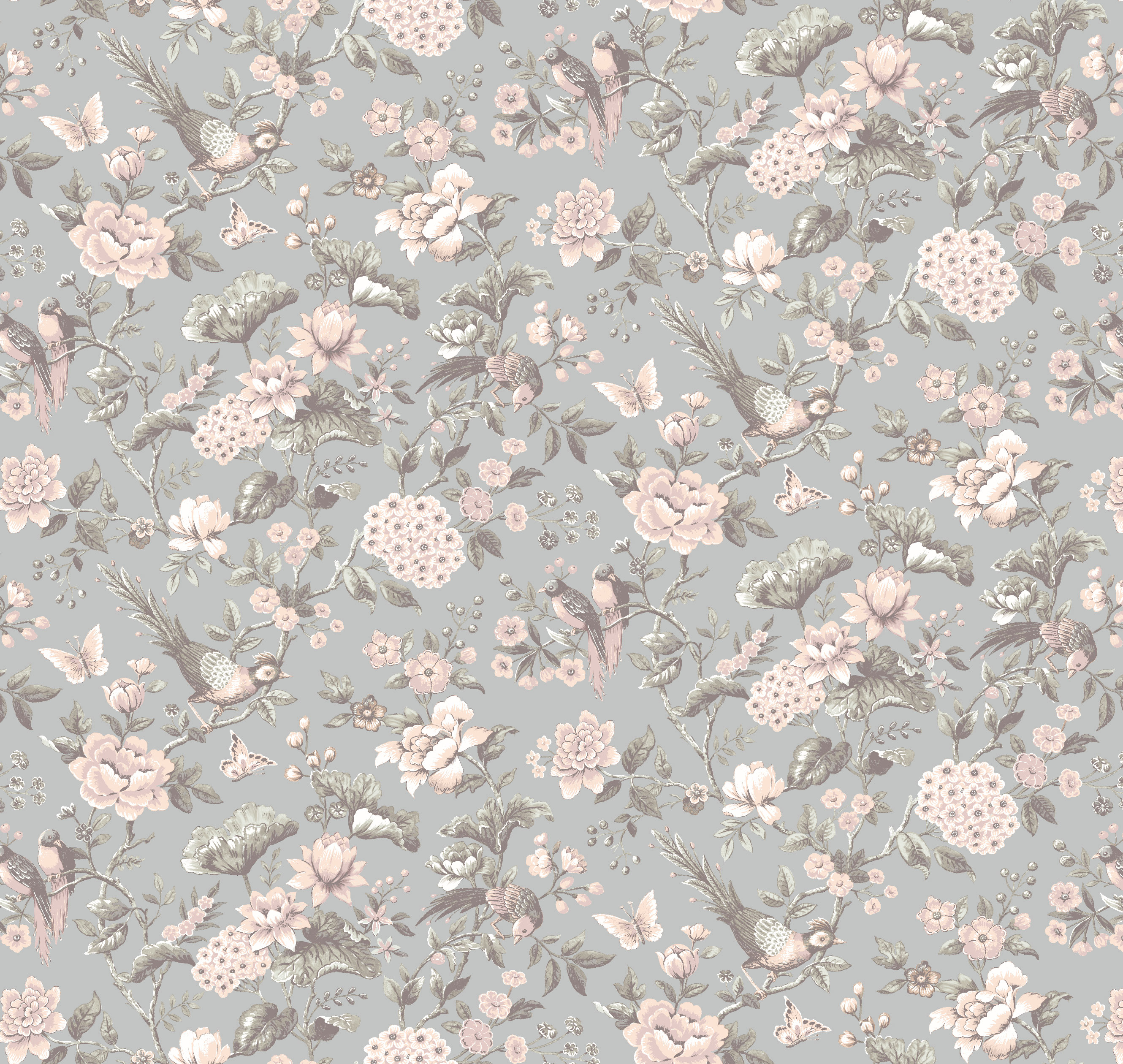 Обои Loymina Русская классика Райские птицы Ru3 008 10,05×1