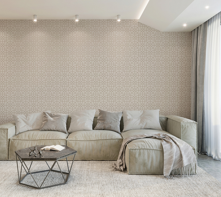 Обои Loymina Русская классика Арабеска Ru5 001 10,05×1 фото в интерьере