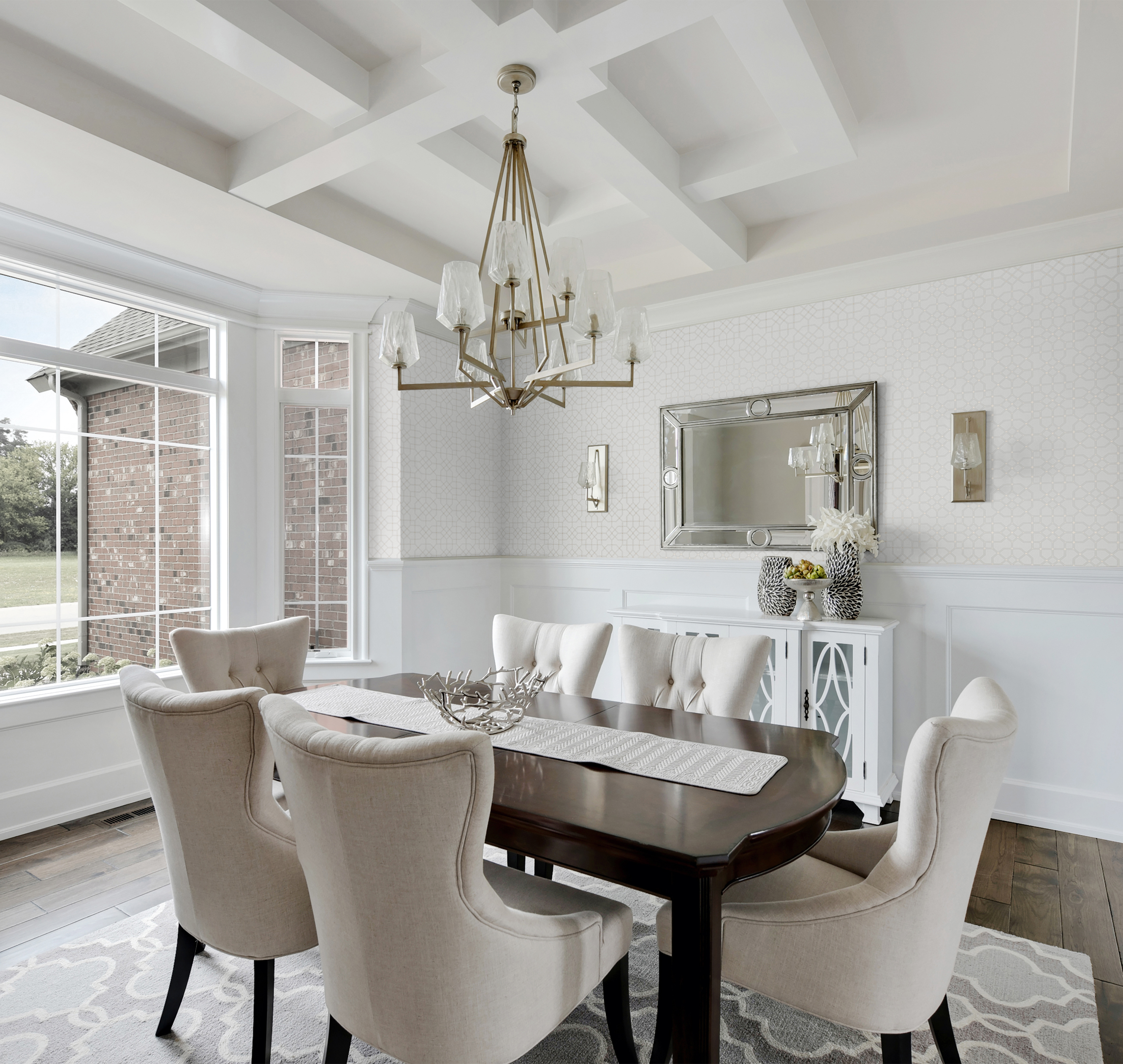 Обои Loymina Русская классика Арабеска Ru5 001 10,05×1 фото в интерьере