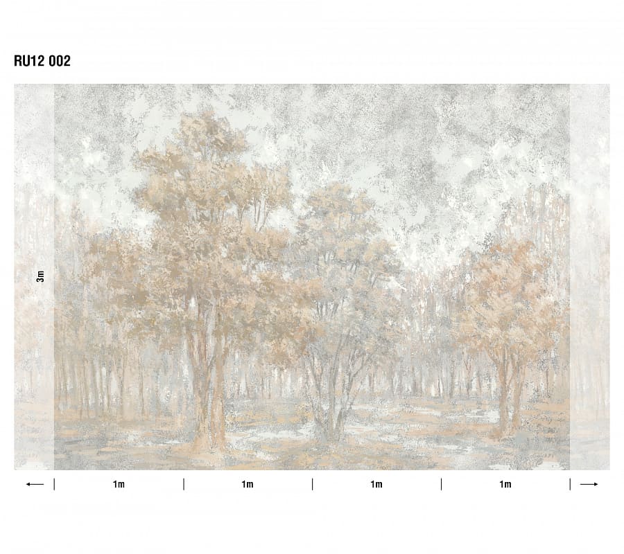 Панно Loymina Русская классика Туманное утро Ru12 002 3×4
