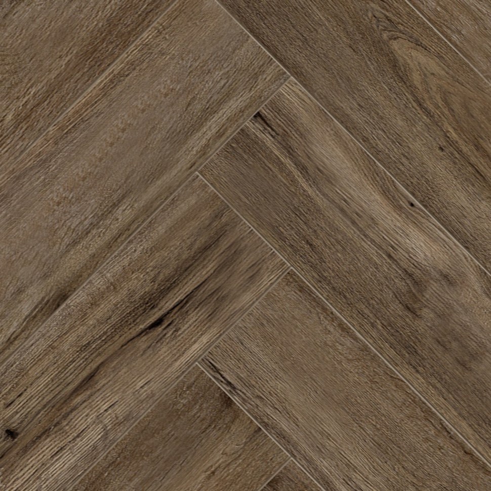 Ламинат Alpine Floor Herringbone 8 PRO Дуб Бордо LF102-10 венгерская елка 606×101×8