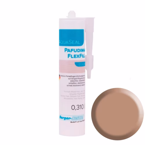 Герметик Berger-Seidle AquaSeal Pafudima FlexFill Color для паркетных швов № 8 Бук темный 0,31 л