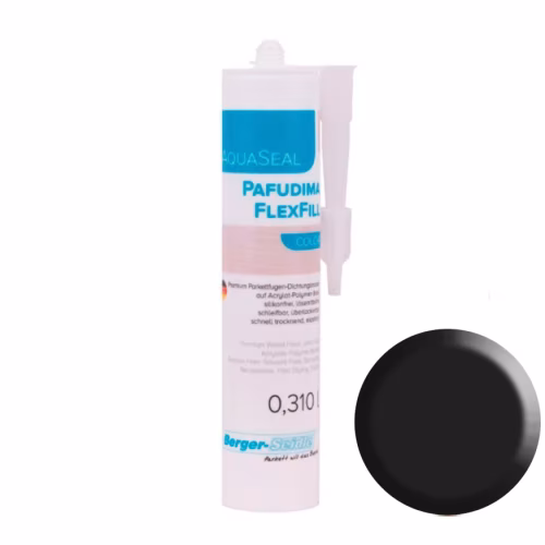Герметик Berger-Seidle AquaSeal Pafudima FlexFill Color для паркетных швов № 12 Черный 0,31 л