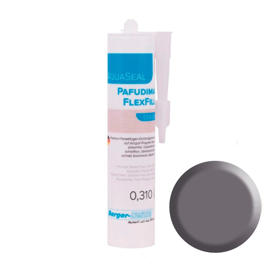 Герметик Berger-Seidle AquaSeal Pafudima FlexFill Color для паркетных швов № 14 Серый 0,31 л
