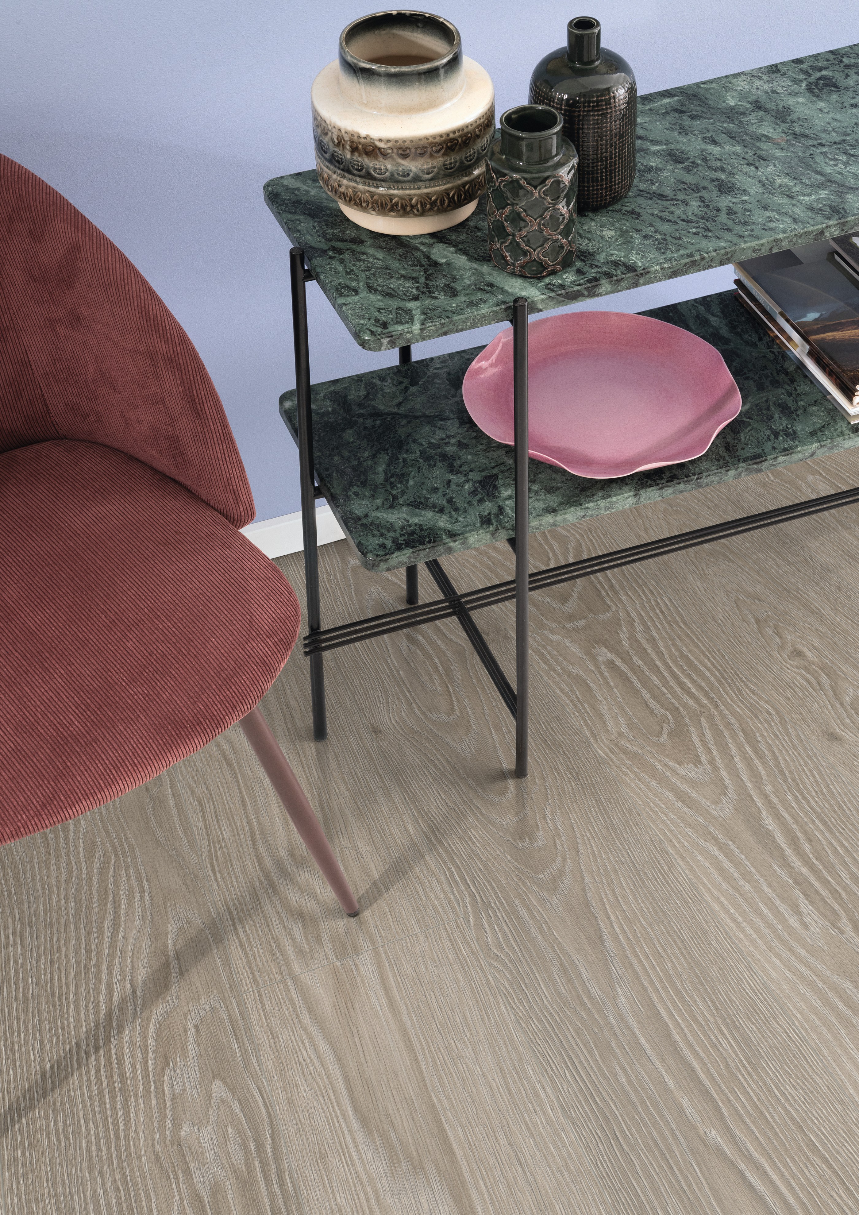 Ламинат Egger Pro Classic 12/33 Дуб Чезена серый EPL150 1292×193×12 фото в интерьере