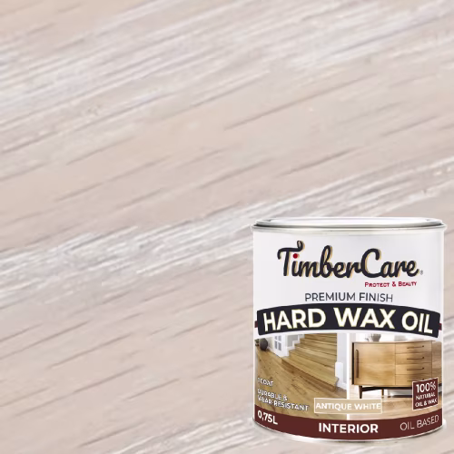 Масло с твердым воском TimberCare Hard Wax Oil цвет Античный белый 350067 0,75 л