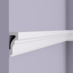 Молдинг из полистирола под покраску NMC Wallstyl WL4 2000×100×40