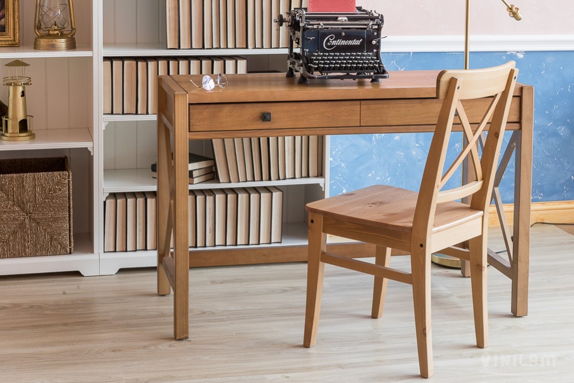 Кварцвиниловая плитка Vinilam замковая Click Дуб Бург 11003 1220×181×3,7 фото в интерьере