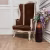 Кварцвиниловый SPC ламинат Vinilam Parquet Herringbone Паркет Северный IS11133 венгерская елка 720×120×6,5 фото в интерьере
