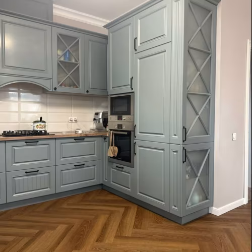 Кварцвиниловый SPC ламинат Vinilam Parquet Herringbone Паркет Винсент IS11200 венгерская елка 720×120×6,5