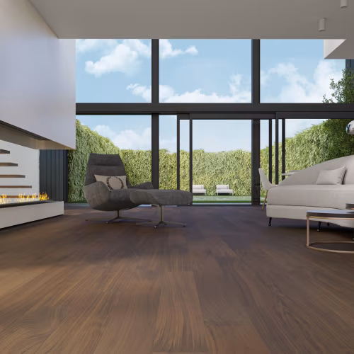 Композитная паркетная доска Quartz Parquet Классик Орех американский 400-29 400-1220×152×5