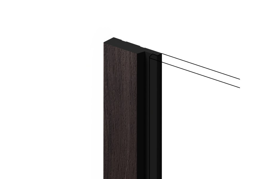 Финишный молдинг Hiwood LF124A BR395K 2700×42×12