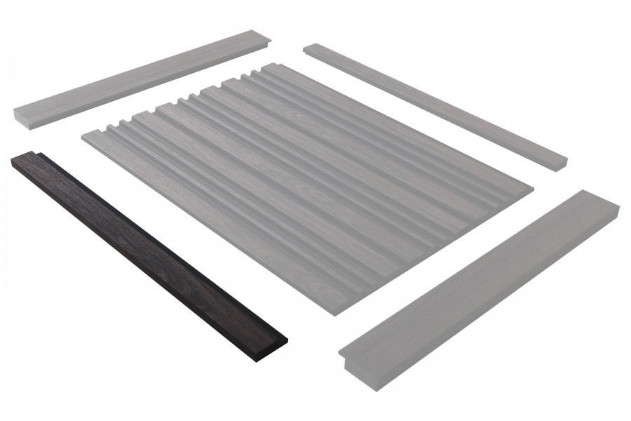 Финишный молдинг Hiwood LF124A BR395K 2700×42×12