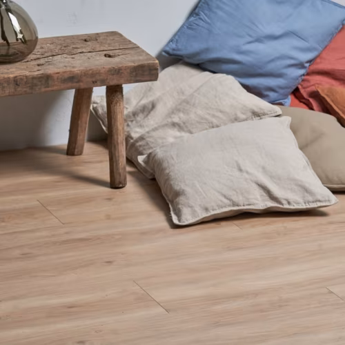 Кварцвиниловый SPC ламинат Vinilam Cork Дуб Батис 10099V 1220×227×7