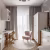 Кварцвиниловый SPC ламинат Vinilam Cork Дуб Батис 10099V 1220×227×7 фото в интерьере