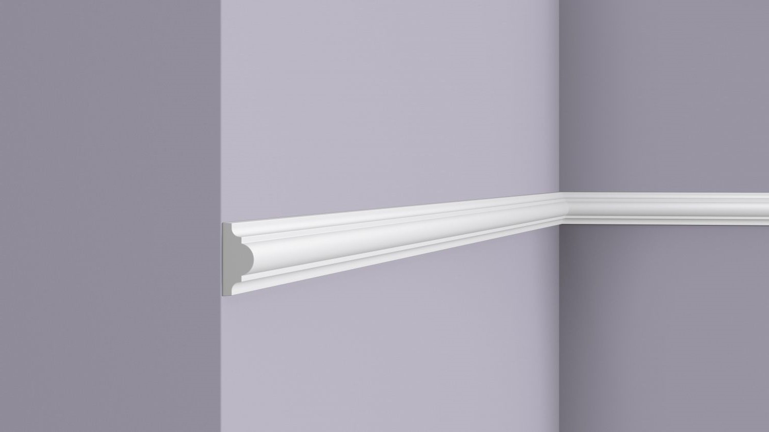 Молдинг из полистирола под покраску NMC Wallstyl WL1 2000×40×20