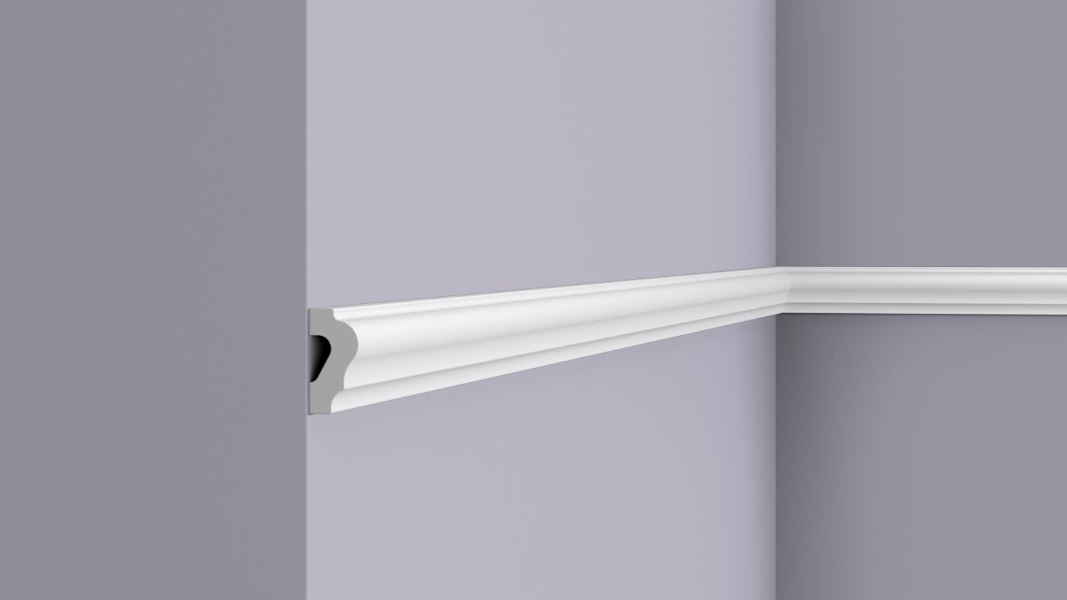 Молдинг из полистирола под покраску NMC Wallstyl WL2 2000×40×20