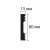 Плинтус под покраску NMC Wallstyl FD8 2000×80×15