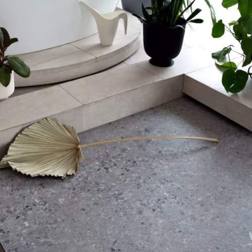 Кварцвиниловый SPC ламинат Vinilam Ceramo Stone Терраццо 71613 940×470×6