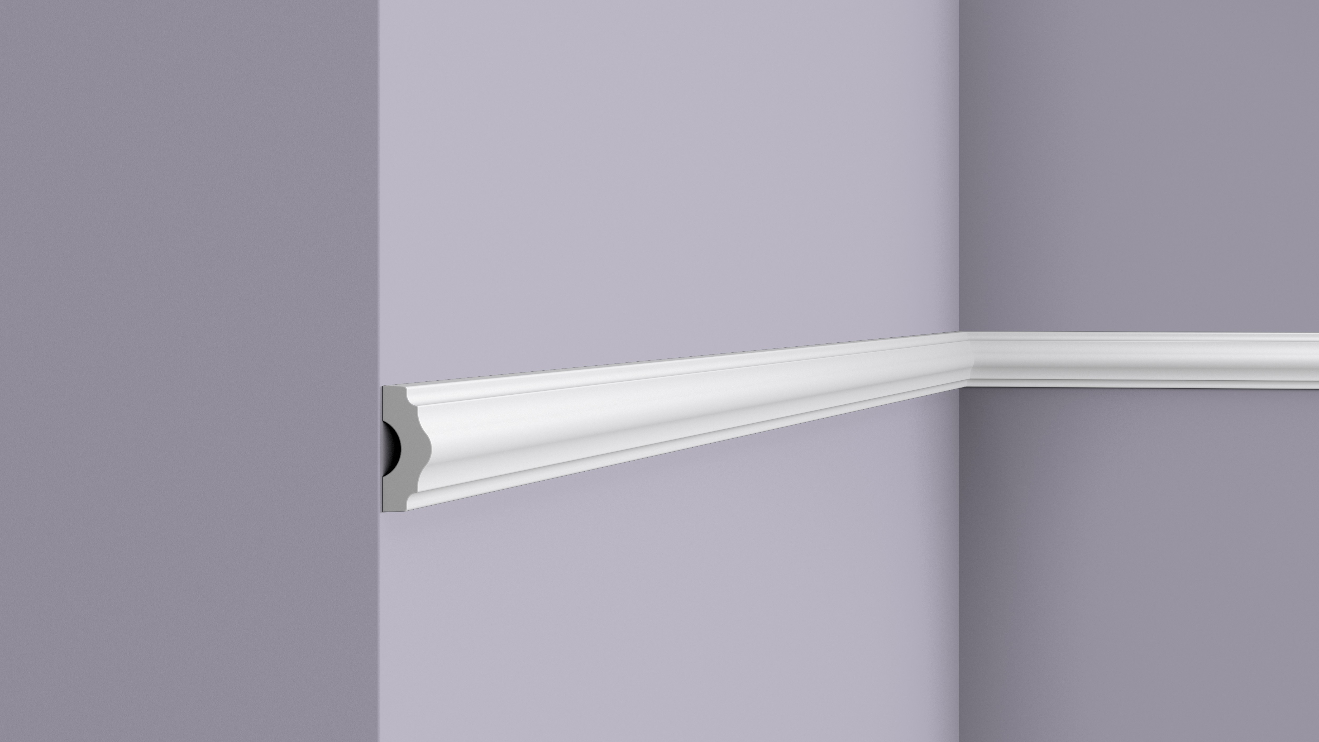 Молдинг из полистирола под покраску NMC Wallstyl WL3 2000×40×15