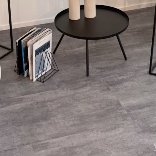 Кварцвиниловый SPC ламинат Vinilam Ceramo Stone Цемент Серый 71616 940×470×6