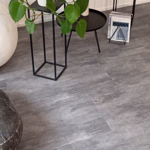 Кварцвиниловый SPC ламинат Vinilam Ceramo Stone Цемент Серый 71616 940×470×6