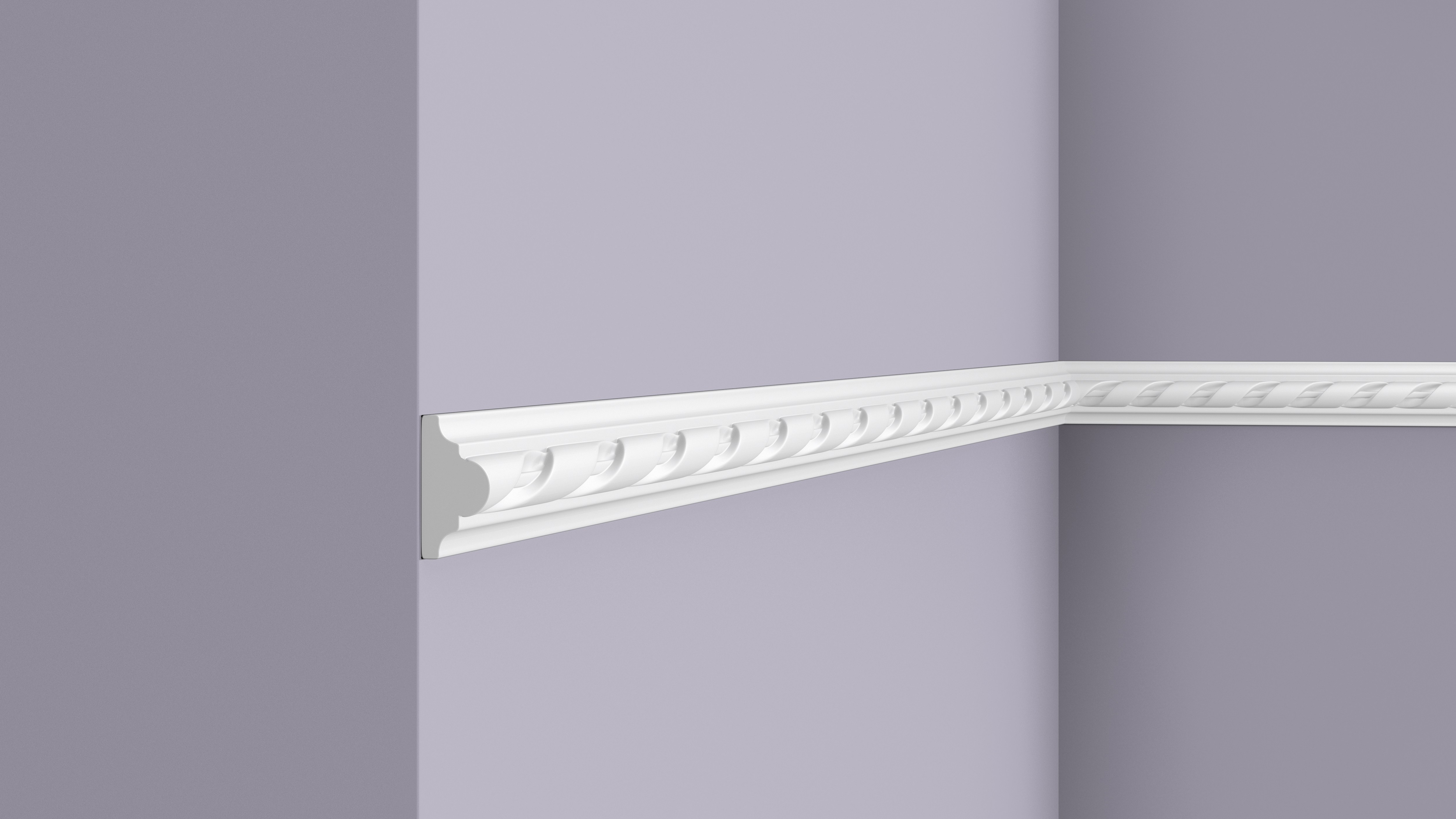 Молдинг из полистирола под покраску NMC Wallstyl WO2 2000×40×20