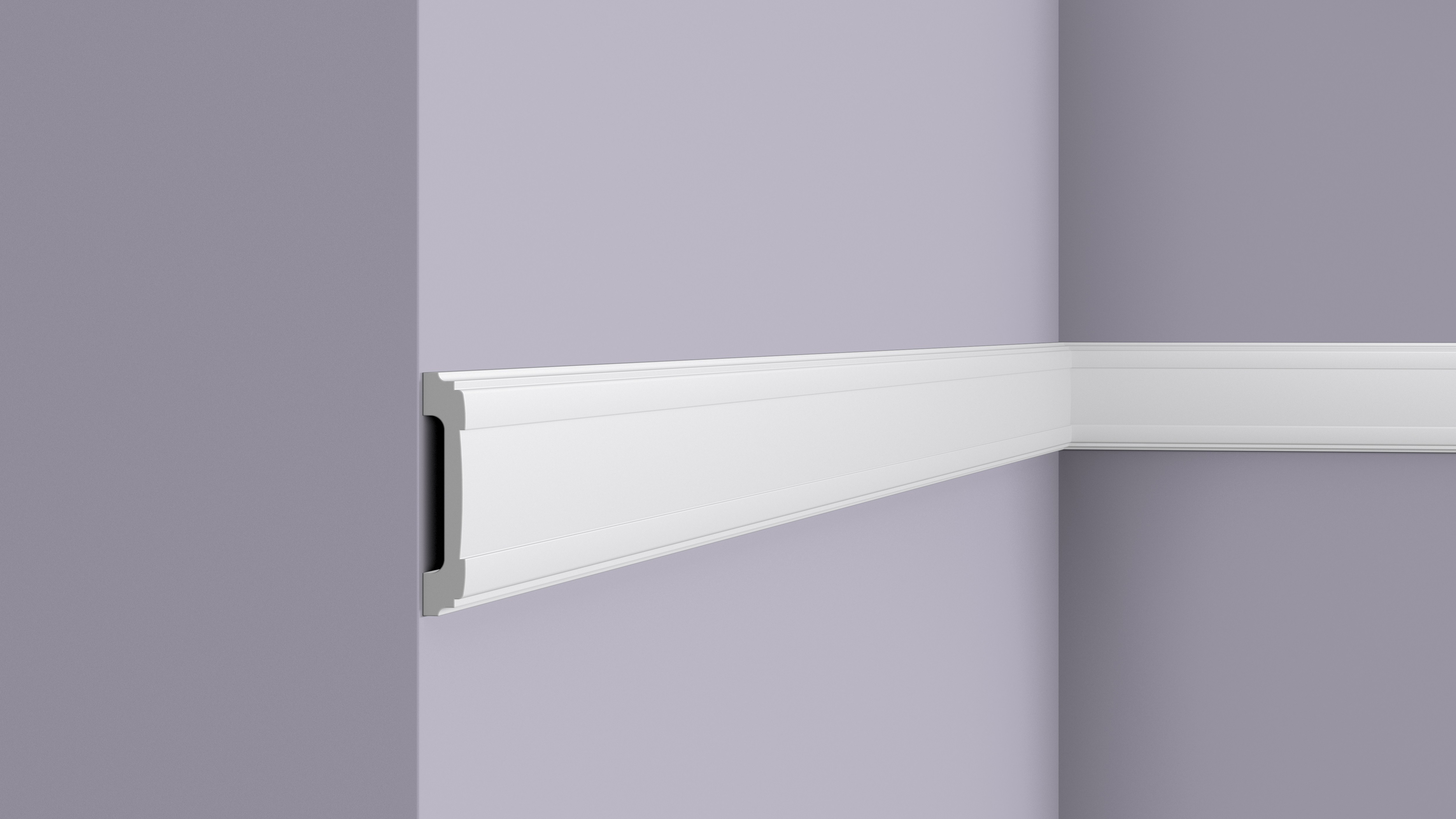 Молдинг из полистирола под покраску NMC Wallstyl WL5 2000×85×15