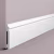 Плинтус под покраску NMC Wallstyl FL2 2000×120×15