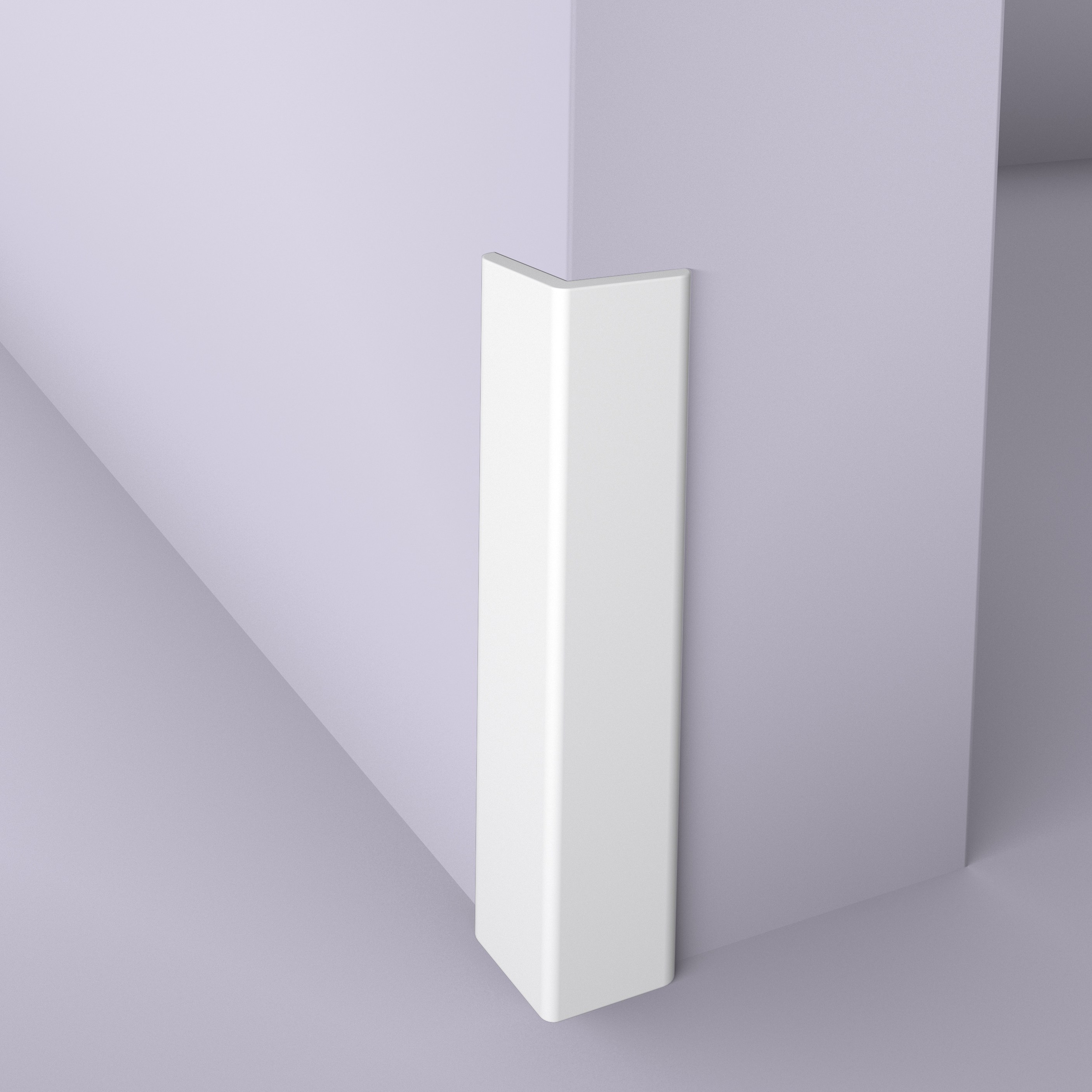 Молдинг угловой из полистирола под покраску NMC Wallstyl WE1 2000×30×30