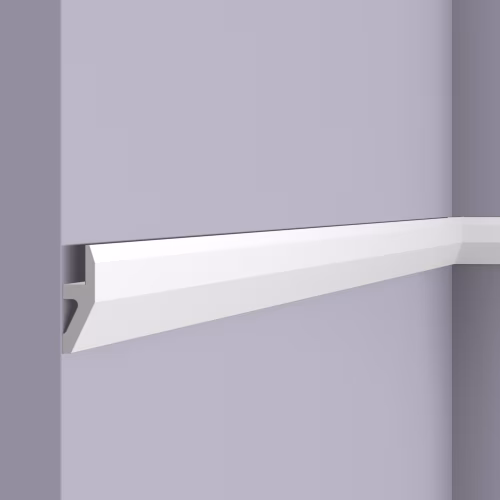 Молдинг из полистирола под покраску NMC Wallstyl W1 с подсветкой 2000×55×20
