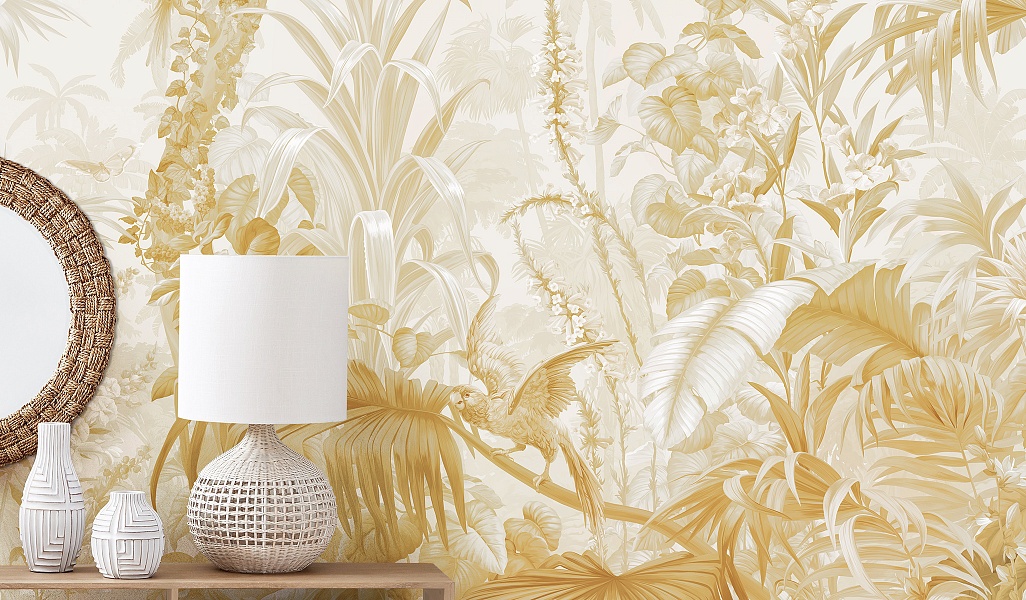 Панно Affresco Rio AF2089-COL7 2,8×4,65  фото в интерьере