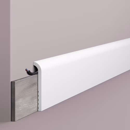 Плинтус под покраску NMC Wallstyl CF1 2000×110×22