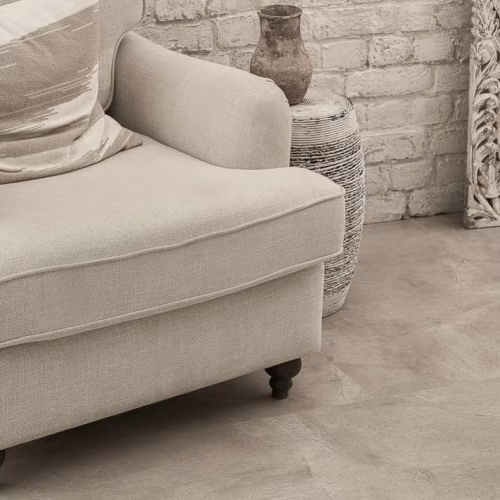 Кварцвиниловая плитка Vinilam клеевая Ceramo Stone Glue Бетонная смесь 61603 950×480×2,5