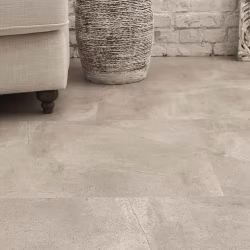 Кварцвиниловая плитка Vinilam клеевая Ceramo Stone Glue Бетонная смесь 61603 950×480×2,5