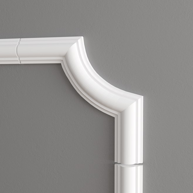 Угловой элемент к молдингу под покраску NMC WL1-C1 145×145×20