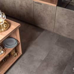 Кварцвиниловая плитка Vinilam клеевая Ceramo Stone Glue Цемент Cтальной 71610 950×475×2,5
