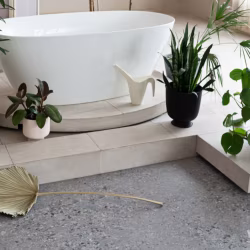 Кварцвиниловая плитка Vinilam клеевая Ceramo Stone Glue Терраццо 71613 950×475×2,5