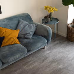 Кварцвиниловая плитка Vinilam клеевая Ceramo Stone Glue Цемент Светлый 71614 950×475×2,5