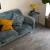 Кварцвиниловая плитка Vinilam клеевая Ceramo Stone Glue Цемент Светлый 71614 950×475×2,5 фото в интерьере