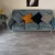 Кварцвиниловая плитка Vinilam клеевая Ceramo Stone Glue Цемент Светлый 71614 950×475×2,5 фото в интерьере