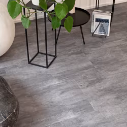 Кварцвиниловая плитка Vinilam клеевая Ceramo Stone Glue Цемент Серый 71616 950×480×2,5