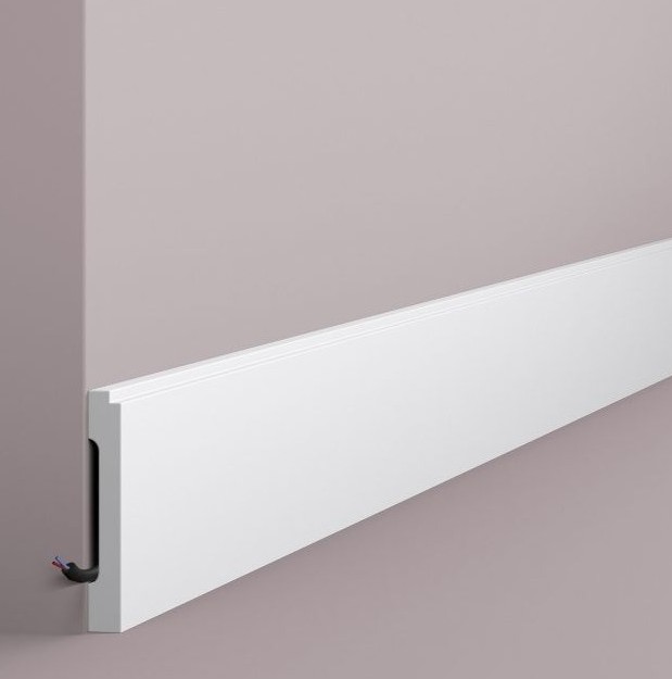 Плинтус под покраску NMC Wallstyl FD1 2000×100×15 Плинтус под покраску NMC Wallstyl FD1 2000×100×15