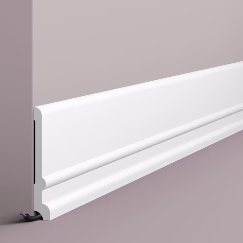 Плинтус под покраску NMC Wallstyl FD21 2000×130×20